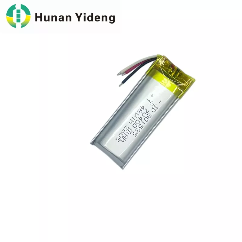 3.7V 600mAh 801535 плоска литиево-полимерна акумулаторна Lipo батерия