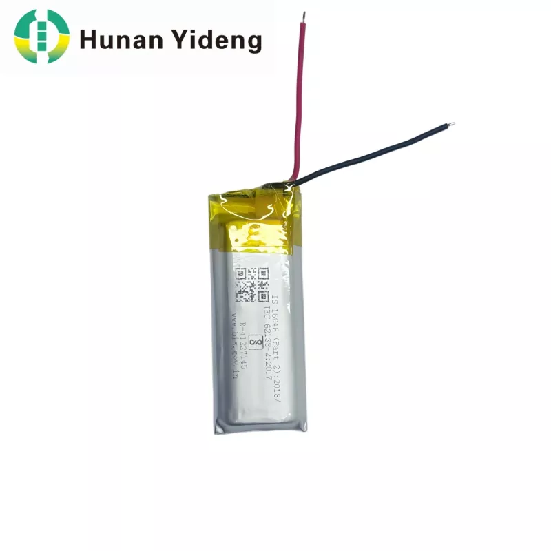 801435 3.7v 500mah литиево-йонна батерия 1.48wh за интелигентно заключване на врати