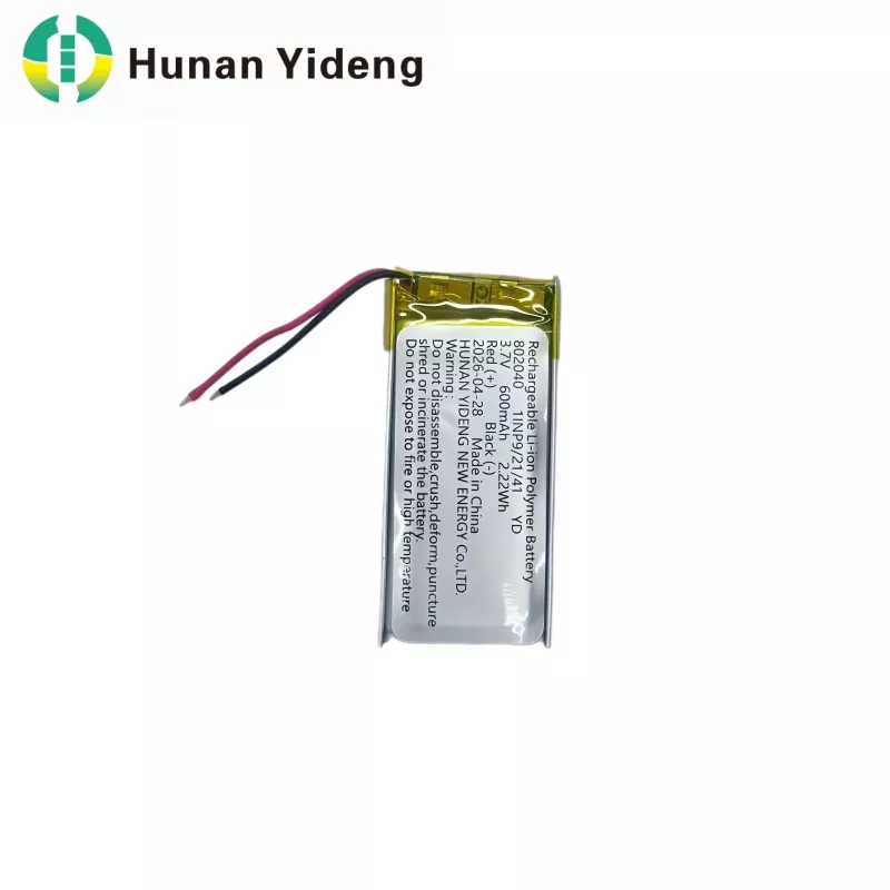 802040 600mAh акумулаторна батерия за диктофон и електрически играчки