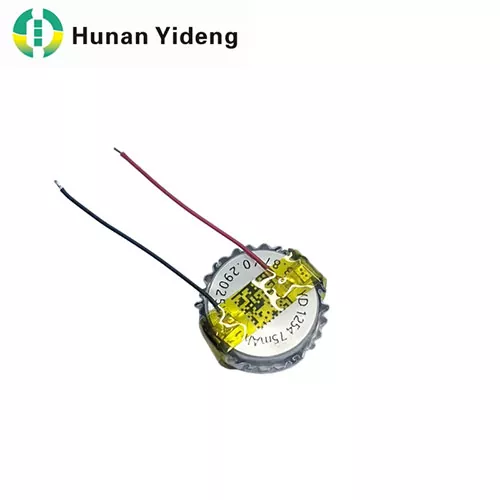 1254 High Energy Pouch Coin Battery Soft Pack Lithium Cell